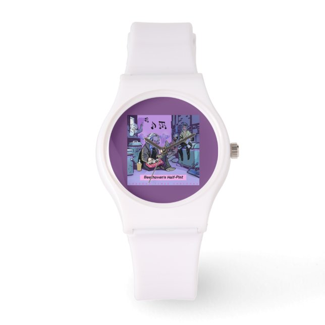 Montre Unisex demi-pinte de Beethoven (Recto)