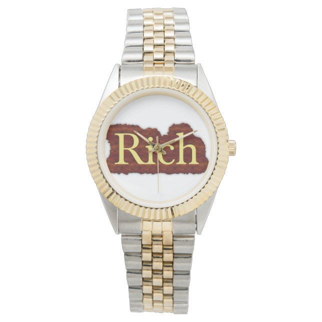 Montre unisex riche, à vendre ! (devant)