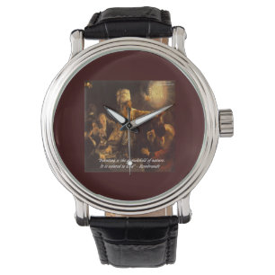 Montre Unisexe Rembrandt Nature Citation & Peintur