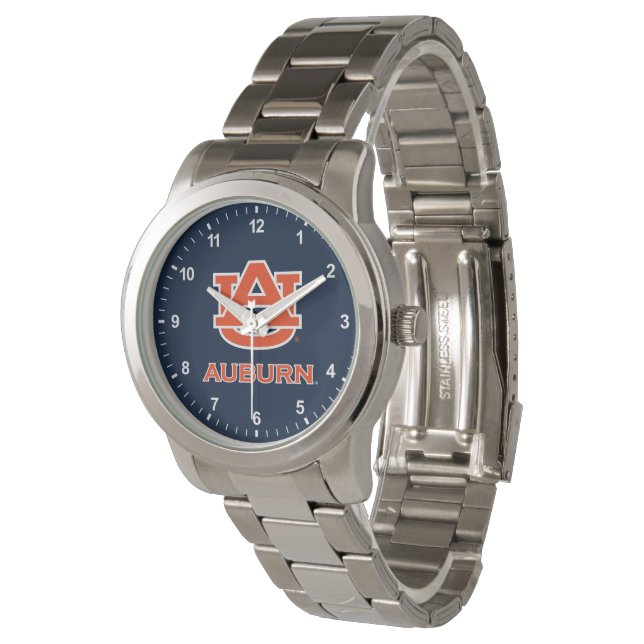 Montre Université d'Auburn | AU Auburn (Incliné)