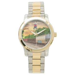 Montre Urban Steam Punk Sunset Gold Watch