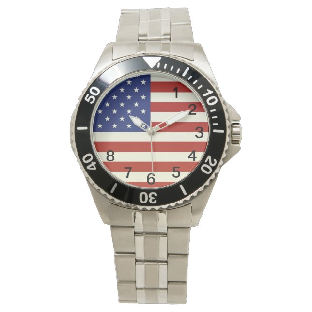 Montre US FLAG watch (devant)