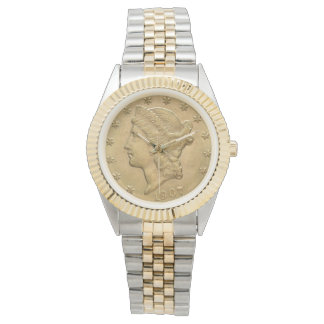 Montre USA Liberty Head Gold Coin 1907 $20