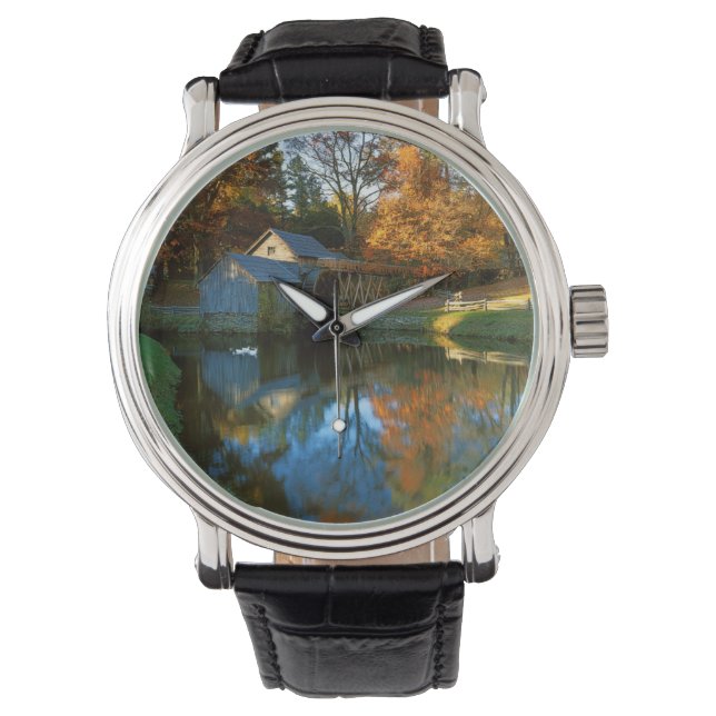 Montre USA, Virginie, Blue Ridge Parkway, Mabry Mill (devant)