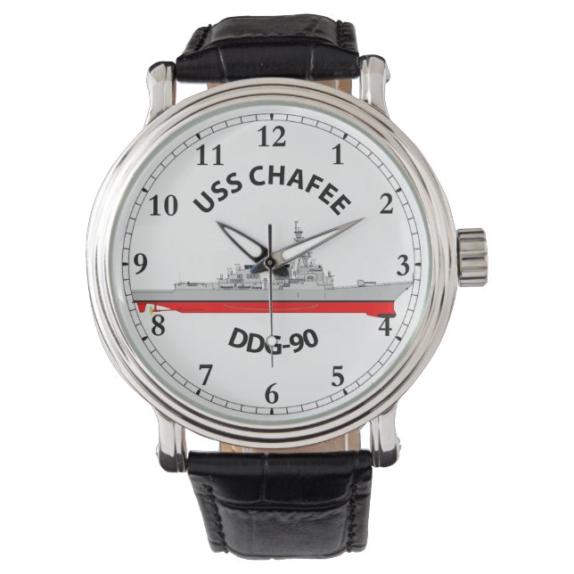 MONTRE USS CHAFEE - DDG-90 - ARLEIGH BURKE WATCH (devant)
