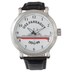 MONTRE USS FARRAGUT - DDG-99 - ARLEIGH BURKE WATCH