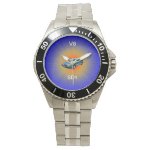 montre v8 de la voiture sd1
