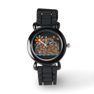Montre vacances dans une île