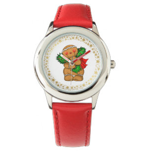 Montre Vacances Enfants Montre/Homme en pain d'épice