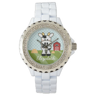 Montre Vache agricole personnalisée