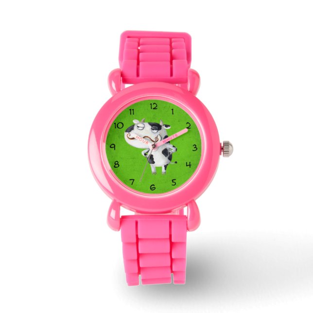 Montre Vache aux moustaches (Recto)