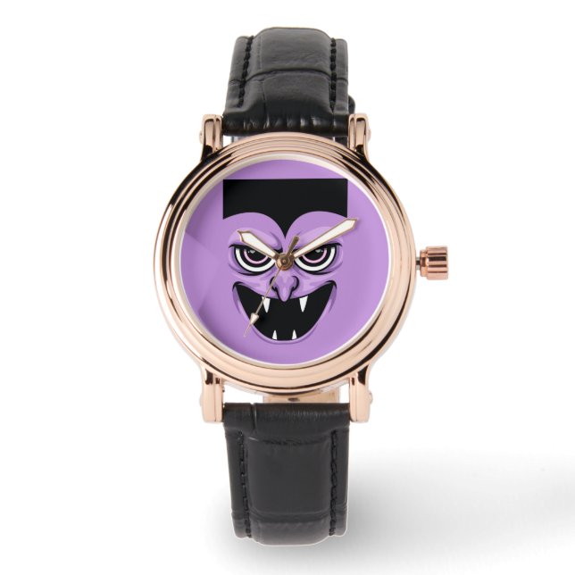 Montre Vampires d'Halloween (Recto)