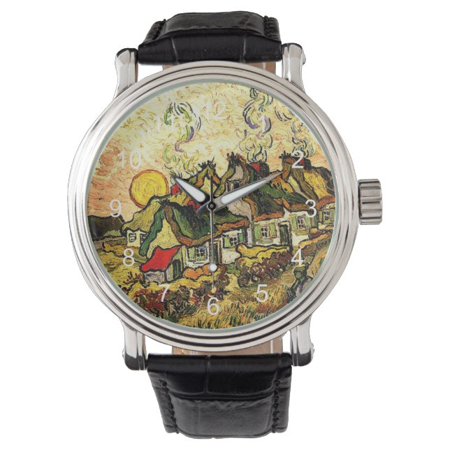 Montre Van Gogh - Chalets au soleil (devant)