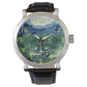 Montre Van Gogh Les Oliviers Paysage Peinture