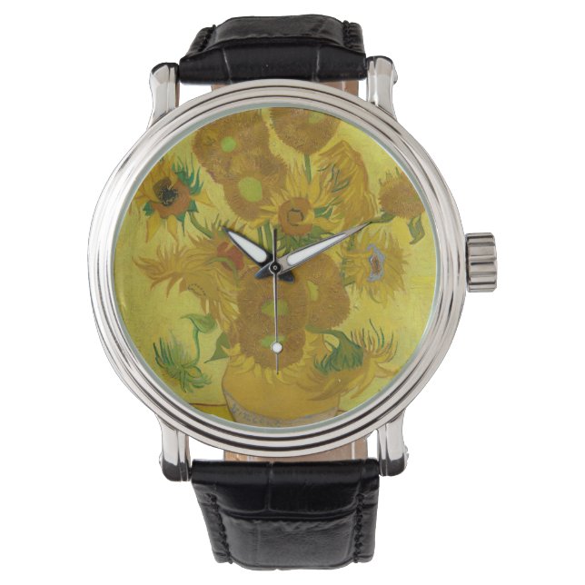 Montre VAN GOGH - Tournesols 1889 (devant)