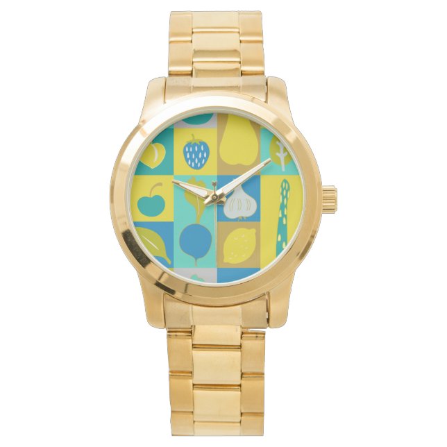 Montre Veggie Blocks I (devant)