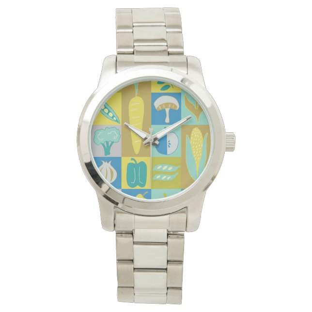 Montre Veggie Blocks II (devant)