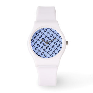 Montre Veille à motif bleu ciel