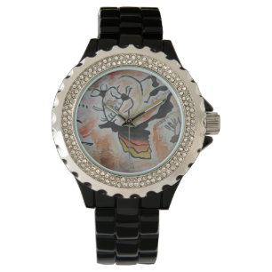 Montre Veille Abstraite de l'art rupestre
