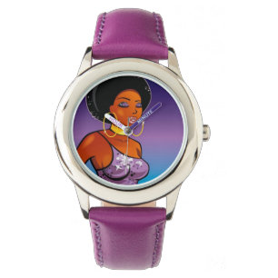 Montre Veille Afro-centrée