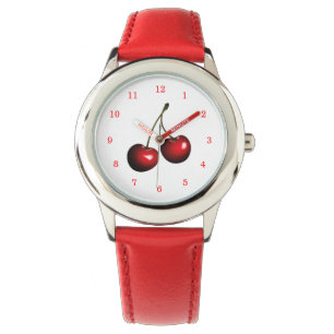 Montre Veille aux cerises rouges