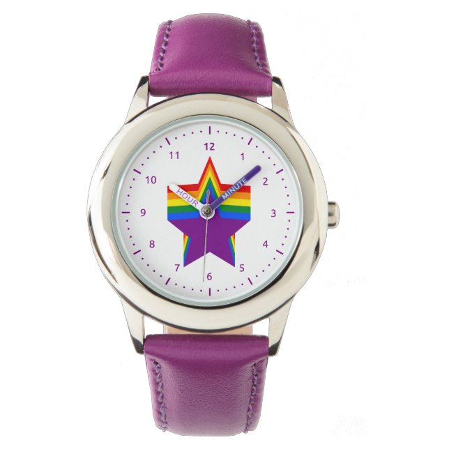 Montre Veille aux étoiles Rainbow (devant)