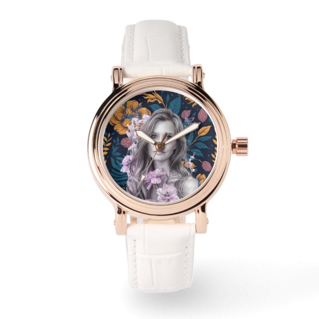 Montre Veille blanche (Recto)