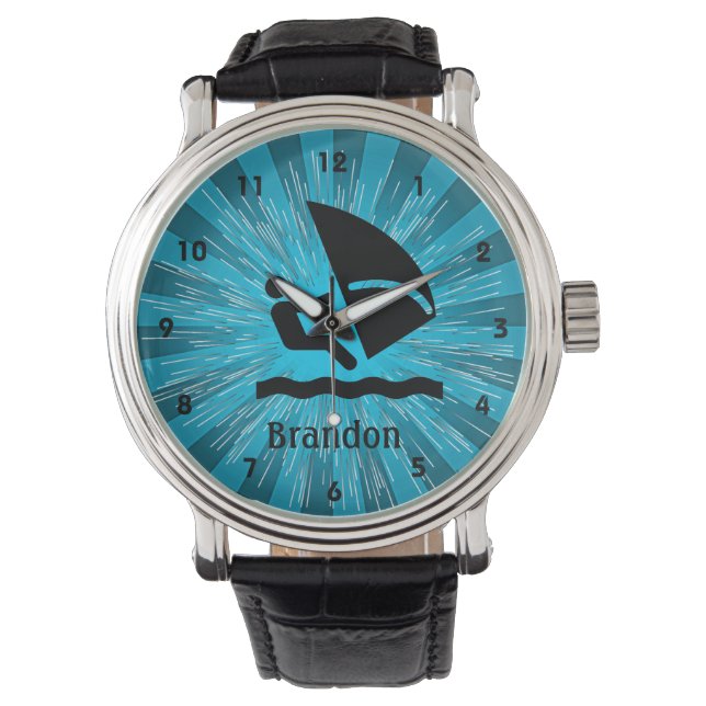 Montre Veille de conception de planche à voile personnali (devant)