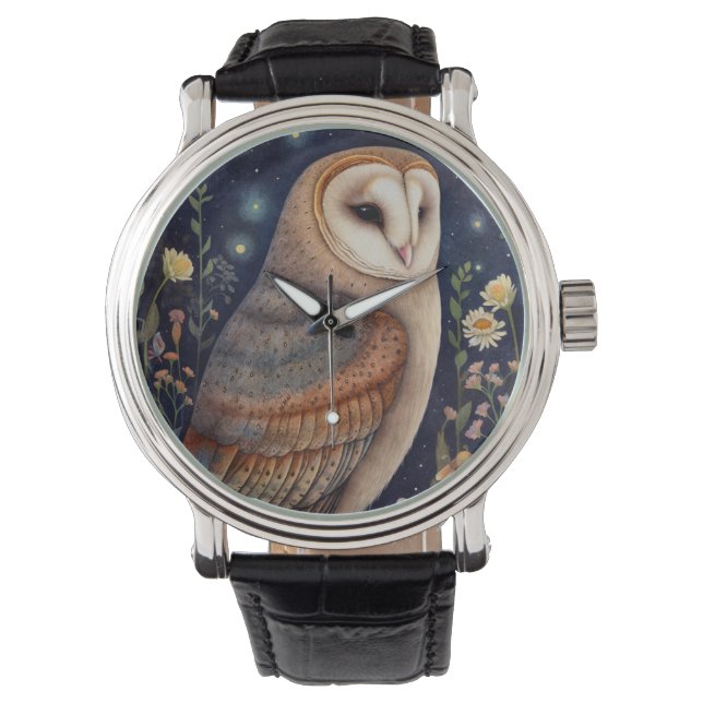 Montre Veille de la Chouette de minuit (devant)