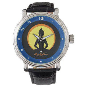 Montre Veille de la conception de la méditation et de la