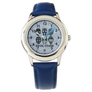 Montre Veille de l'évolution du masque de gardien de but 