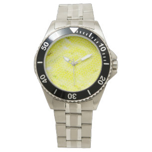 Montre Veille de porte jaune