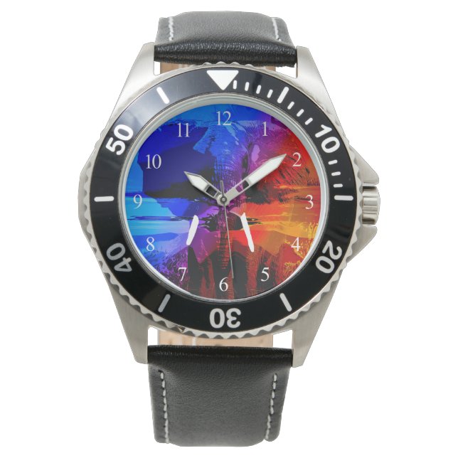 Montre Veille de rêve éléphant (devant)