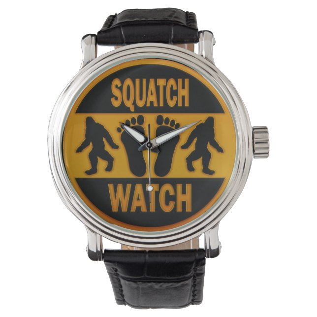 Montre Veille de squatch (devant)