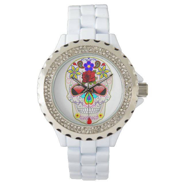 Montre Veille du crâne sucre (devant)