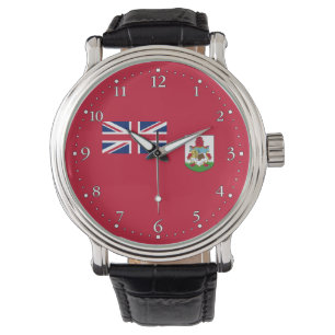 Montre Veille du drapeau patriotique des Bermudes