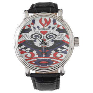 Montre Veille électronique du crâne sucre