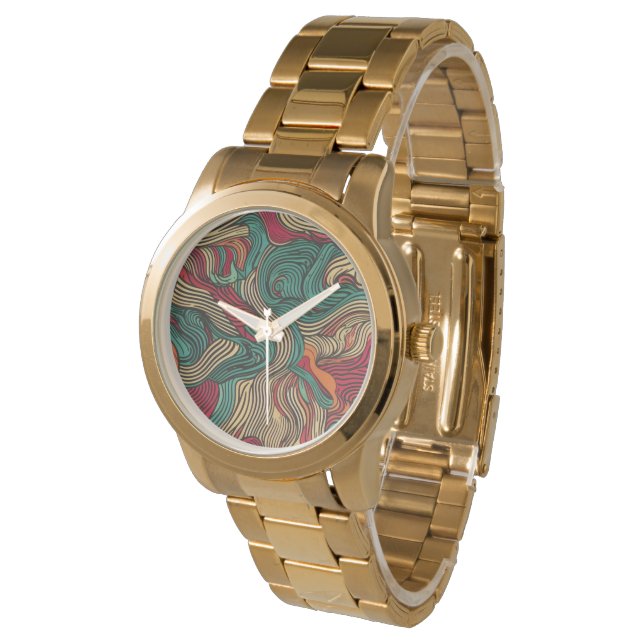 Montre Veille électronique ornementale (Incliné)