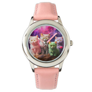 Montre Veille élégante pour amoureux de les chats