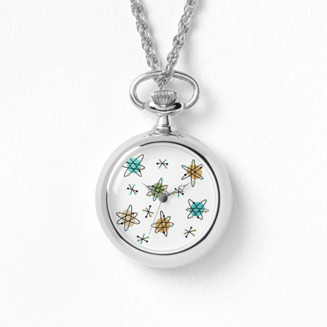 Montre Veille féminine atomique du milieu du siècle (Recto)