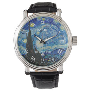 Montre Veille nocturne étoilée de Van Gogh