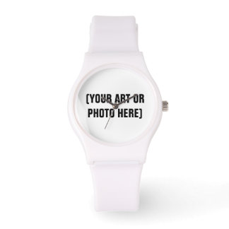 Montre Veille sportive personnalisable (blanc)