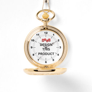 Montre VENTE ! Gold Pocket Watch - Personnalisé