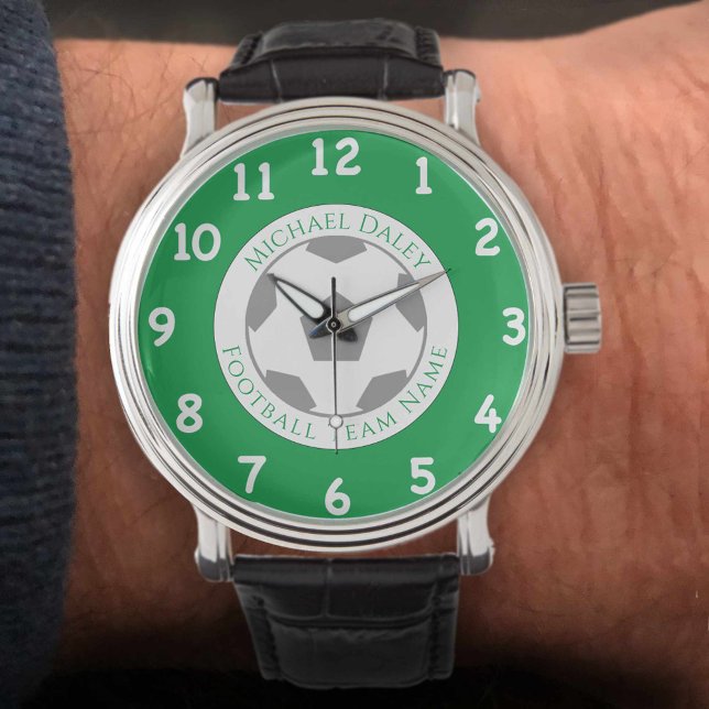 Montre Ventilateur personnalisé du club de football (Créateur téléchargé)