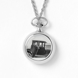 Montre Véritable Photo de Voiture Ancienne Antique
