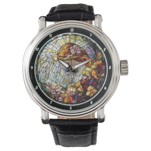 Montre Verre Ange Paroi de Radiance Divine