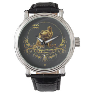Montre Verseau Signe du zodiaque unique, signe stellaire 