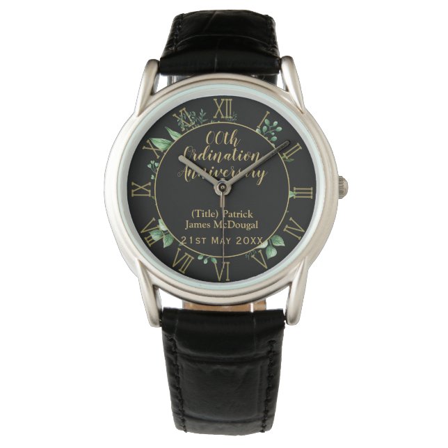 Montre Verset de l'anniversaire de l'ORDRE DU PASTEUR - P (devant)