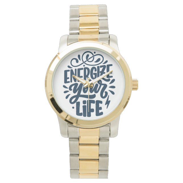 Montre vêtements de tous les jours décontracté, mode mont (devant)