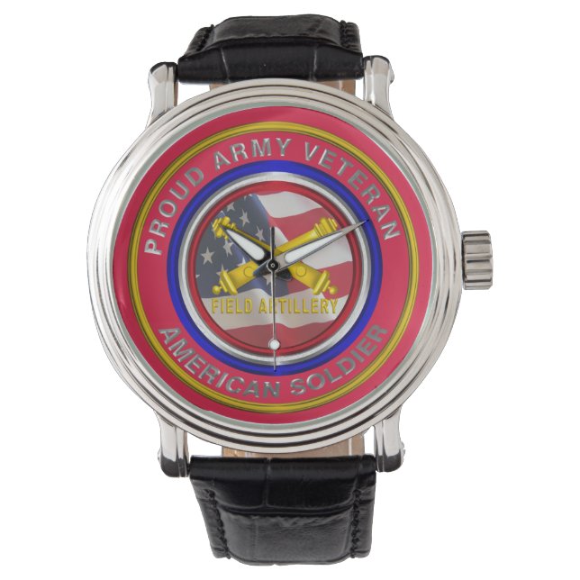 Montre Vétéran de l'artillerie de campagne (devant)